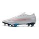 NIKE MERCURIAL VAPOR XIII ELITE 'CR7 X BUGATTI' Blanc Rouge Bleu