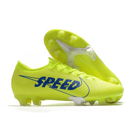 Chaussures Nike Mercurial Vapor XIII Elite FG Dream Speed Jaune Bleu