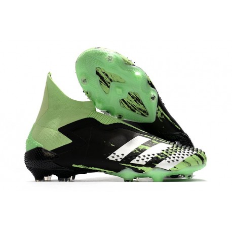 Chaussures adidas Predator Mutator 20+ FG - Noir Vert Argent