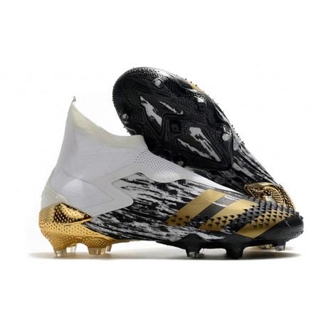 Chaussures adidas Predator Mutator 20+ FG - Blanc Or Noir