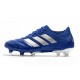 adidas Chaussure Nouveaux Copa 20.1 FG Bleu Royal Argent