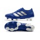 adidas Chaussure Nouveaux Copa 20.1 FG Bleu Royal Argent