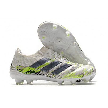 adidas Chaussure Nouveaux Copa 20.1 FG Blanc Noir Vert