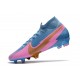 Nike Nouvel Mercurial Superfly 7 Elite FG ACC Bleu Rose Or