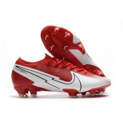 Nike Nouveaux Mercurial Vapor 13 Elite FG Rouge Blanc