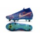 Nike Mercurial Superfly 7 Elite SG-Pro AC Sancho Bleu Blanc Vert Noir