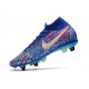 Nike Mercurial Superfly 7 Elite SG-Pro AC Sancho Bleu Blanc Vert Noir