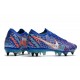 Nike Mercurial Vapor 13 Elite SG-Pro AC Sancho Bleu Blanc Vert Noir