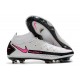 Chaussure Nike Phantom GT Elite Dynamic Fit DF FG Blanc Rose Noir