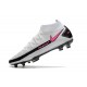 Chaussure Nike Phantom GT Elite Dynamic Fit DF FG Blanc Rose Noir