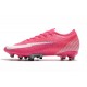 Nike Mercurial Vapor XIII Elite AG-PRO x Mbappe Rose Blanc Noir