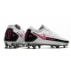 Nouvelle chaussure de football Phantom GT Elite FG Blanc Rose Noir