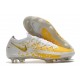 Nouvelle chaussure de football Phantom GT Elite FG Blanc Or