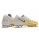 Nouvelle chaussure de football Phantom GT Elite FG Blanc Or