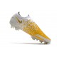 Nouvelle chaussure de football Phantom GT Elite FG Blanc Or