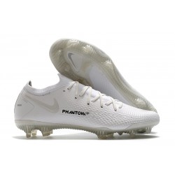 Nouvelle chaussure de football Phantom GT Elite FG Blanc