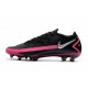 Nouvelle chaussure de football Phantom GT Elite FG Noir Argent Rose