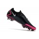 Nouvelle chaussure de football Phantom GT Elite FG Noir Argent Rose