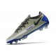 Nouvelle chaussure de football Phantom GT Elite FG Gris Noir Bleu