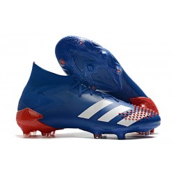 adidas Predator Mutator 20.1 FG Bleu Roi Blanc Rouge