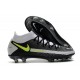 Chaussure Nike Phantom GT Elite Dynamic Fit DF FG Noir Gris Vert