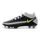 Chaussure Nike Phantom GT Elite Dynamic Fit DF FG Noir Gris Vert