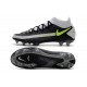 Chaussure Nike Phantom GT Elite Dynamic Fit DF FG Noir Gris Vert