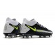 Chaussure Nike Phantom GT Elite Dynamic Fit DF FG Noir Gris Vert