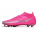 Chaussure Nike Phantom GT Elite Dynamic Fit DF FG Rose Argent