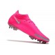 Chaussure Nike Phantom GT Elite Dynamic Fit DF FG Rose Argent