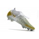 Chaussure Nike Phantom GT Elite Dynamic Fit DF FG Blanc Or