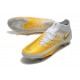 Chaussure Nike Phantom GT Elite Dynamic Fit DF FG Or Blanc