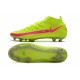 Nike Phantom GT Elite DF DF FG Crampons Vert Rose