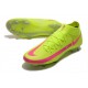 Nike Phantom GT Elite DF DF FG Crampons Vert Rose