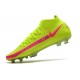 Nike Phantom GT Elite DF DF FG Crampons Vert Rose