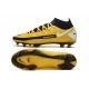 Nike Phantom GT Elite DF DF FG Crampons Jaune Noir Blanc