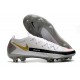 Nike Nouvel Crampons 2021 Phantom GT Elite FG Blanc Noir Rouge