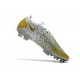 Nouvelle chaussure de football Phantom GT Elite FG Blanc Or