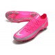 Nouvelle chaussure de football Phantom GT Elite FG Rose Argent