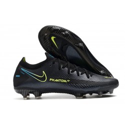 Nike Nouvel Crampons 2021 Phantom GT Elite FG Noir Vert