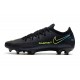 Nike Nouvel Crampons 2021 Phantom GT Elite FG Noir Vert