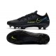 Nike Nouvel Crampons 2021 Phantom GT Elite FG Noir Vert