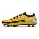 Nike Nouvel Crampons 2021 Phantom GT Elite FG Jaune Noir Blanc