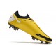 Nike Nouvel Crampons 2021 Phantom GT Elite FG Jaune Noir Blanc