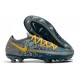 Nike Nouvel Crampons 2021 Phantom GT Elite FG Bleu Jaune