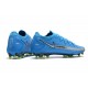 Nike Nouvel Crampons 2021 Phantom GT Elite FG Bleu Argent