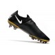 Nike Nouvel Crampons 2021 Phantom GT Elite Tech Craft FG Noir Or