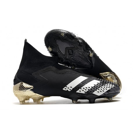 adidas Predator Mutator 20+ FG -Noir Blanc Or Metallique