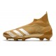 Chaussures adidas Predator Mutator 20+ FG - Or Blanc