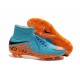 Hommes Chaussures Nike HyperVenom Phantom 2 FG Orange Noir Bleu